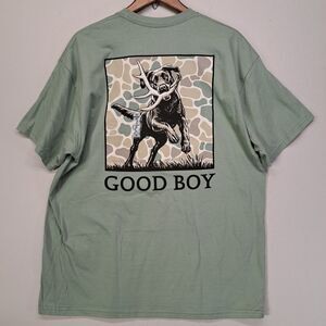 Jedco Good Boy Black Lab Camo Shirt XL New